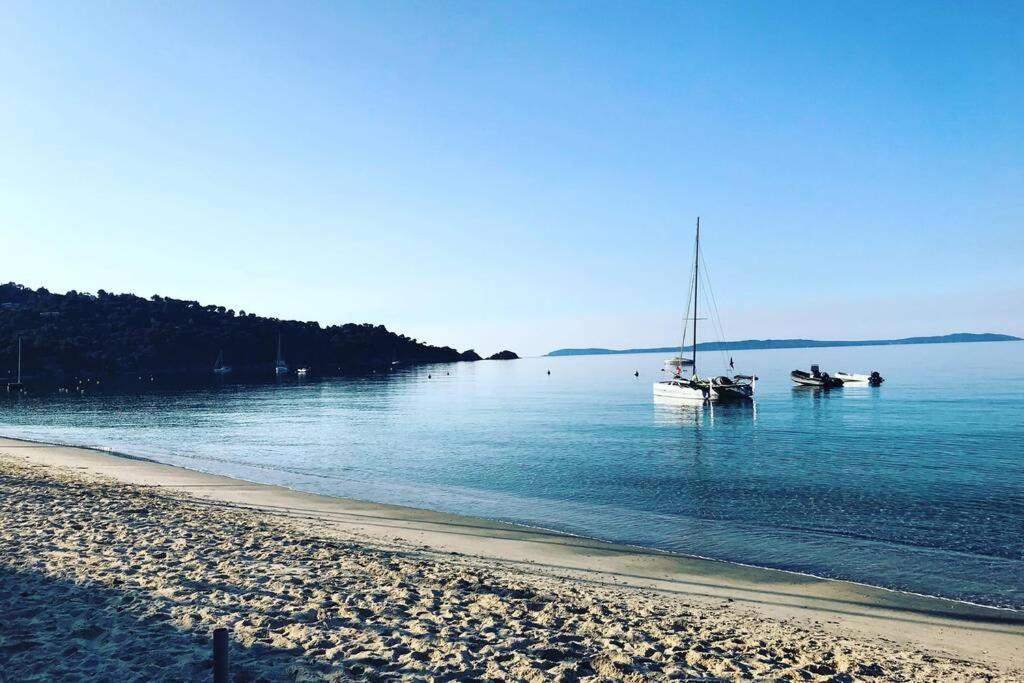 Magnifique Studio A 50M De La Plage De Cavaliere - Studio Tamarindo Le Lavandou Bagian luar foto